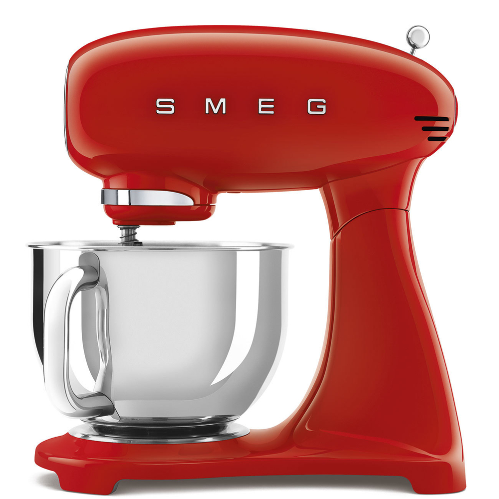 Планетарный миксер красный Smeg SMF03RDEU