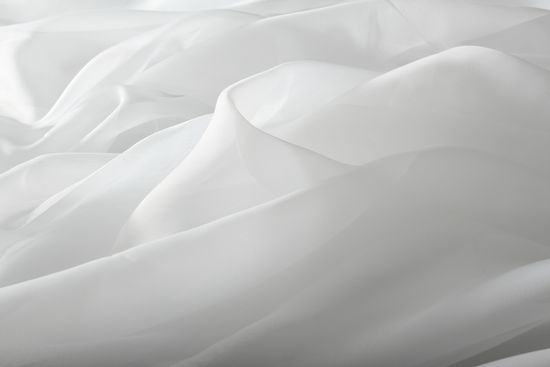 Длинные шторы. Тюль вуаль Classic Voile (white)