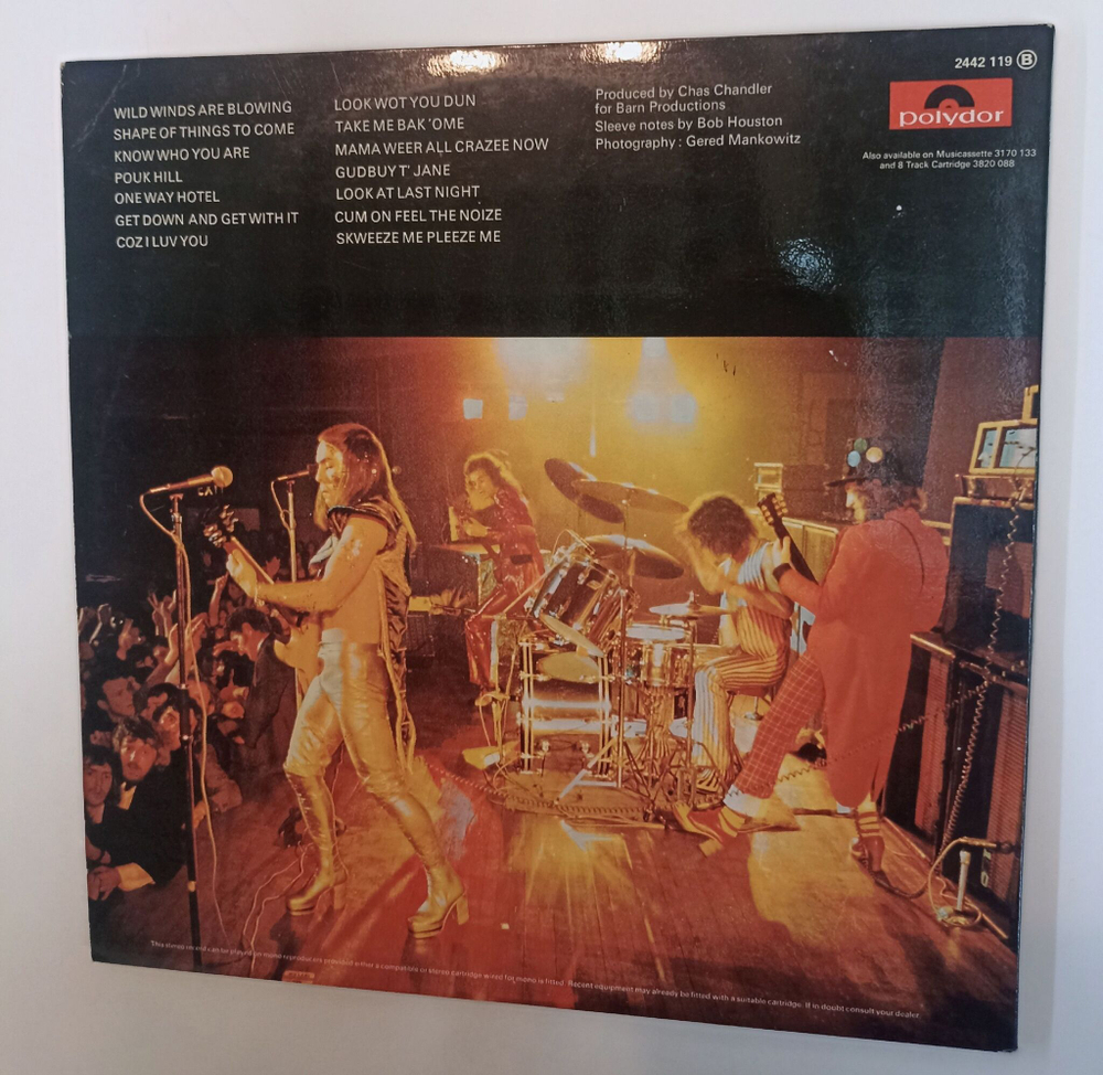 Винтажная виниловая пластинка LP Slade Sladest (France 1973)