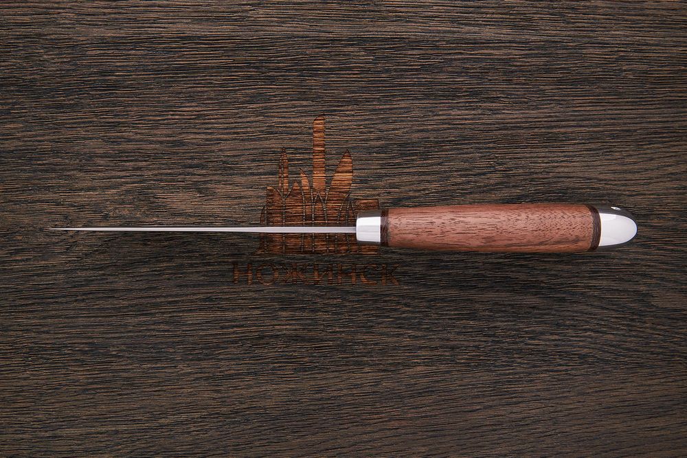 Нож туристический АиР Лиса, клинок 140мм, сталь 100Х13М, рукоять орех/алюминий