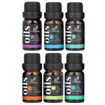 artnaturals, набор лучших 6 эфирных масел, набор из 6 предметов, по 10 мл (0,33 жидк. унции)