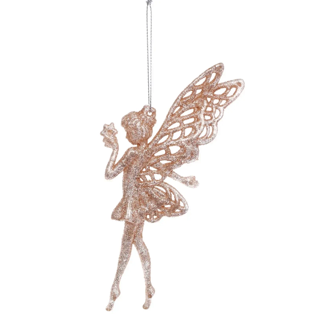 Подвеска «Сказочная фея» 16*7 см, Розовое золото