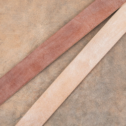 Ременная заготовка English Bridle OAK Bark Dark Stain (4,5+ мм), цв. Коричневый