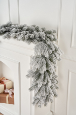 Гирлянда рождественская Императрица заснеженная