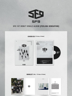 Альбом SF9 - FEELING SENSATION 1st Debut Single Album