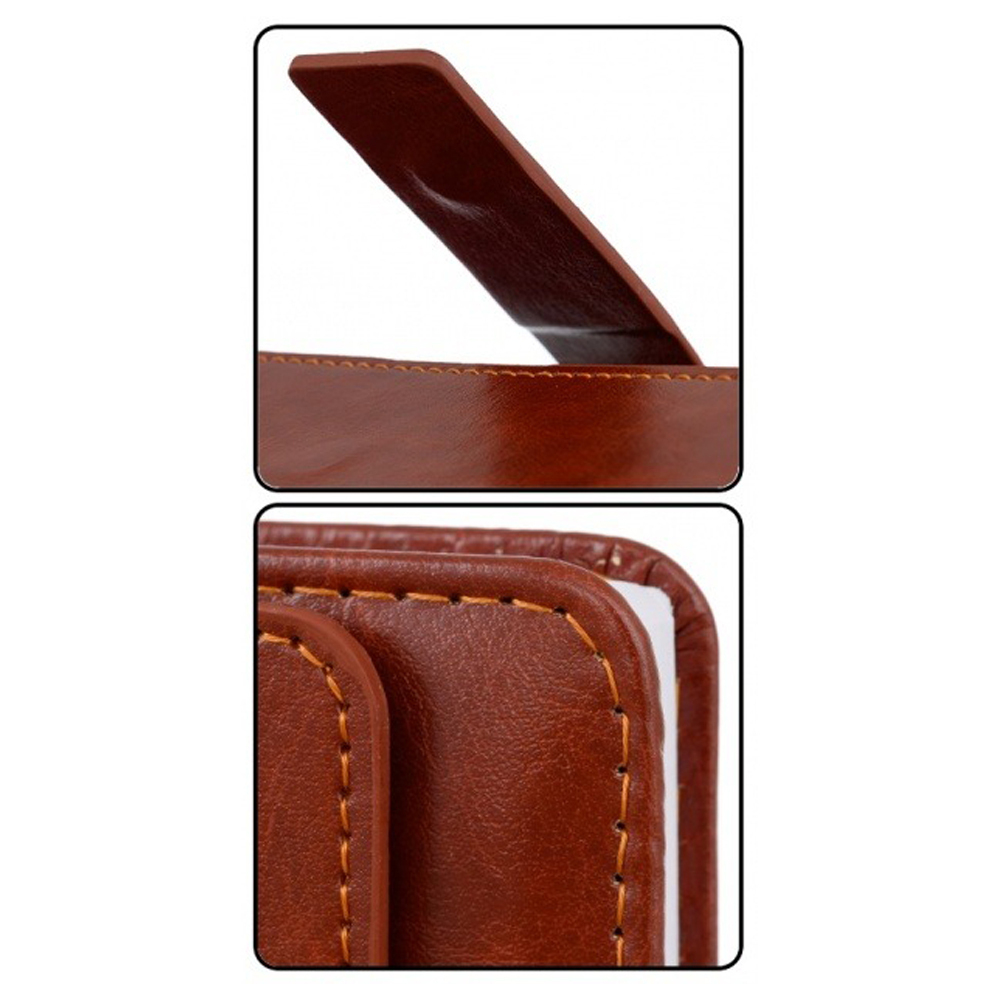 Ежедневник Basir, формат А5, материал-кожезаменитель, коричневый цвет, размер 14,5*21 см