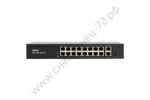 SKAT PoE-16E-2G-1S коммутатор PoE Plus, мощность 150Вт, порты:16-Ethernet, 1-Uplink, 1-COMBO