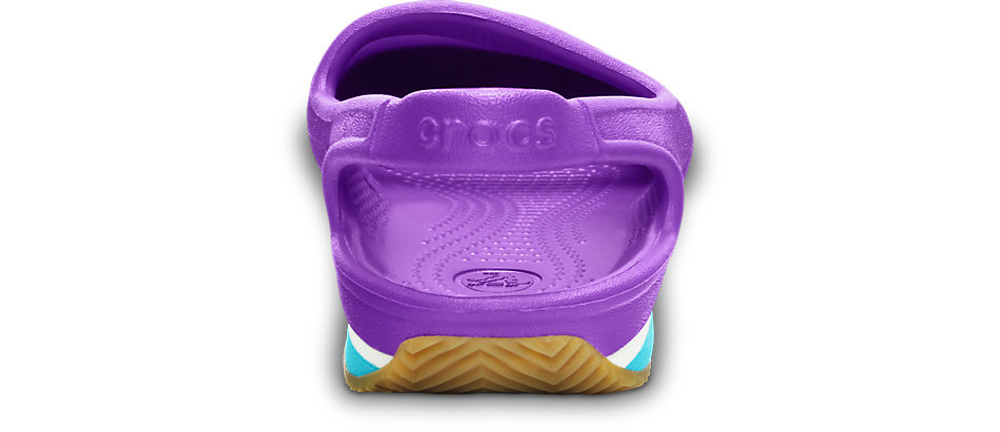 Балетки Girls Crocs Retro Mary Jane Children's Neon Purple / Surf