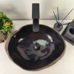 Раковина из речного камня RS-65082 46*35*14 0861