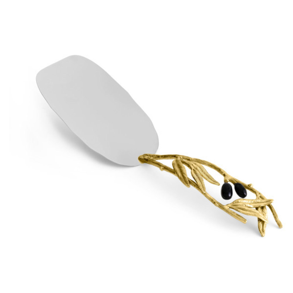 Лопатка для торта 26см Michael Aram Золотая оливковая ветвь