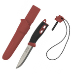 Нож Morakniv Spark Red, нержавеющая сталь, цвет красный
