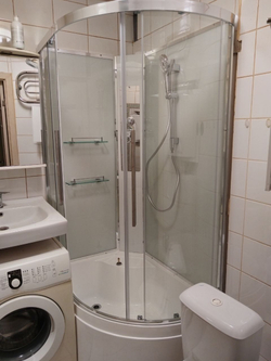 Душевая кабина AvaCan (АваКан) EM5811LNT с высоким поддоном, 110х80х208