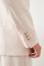 1829 Жакет женский (кремовый меланж)