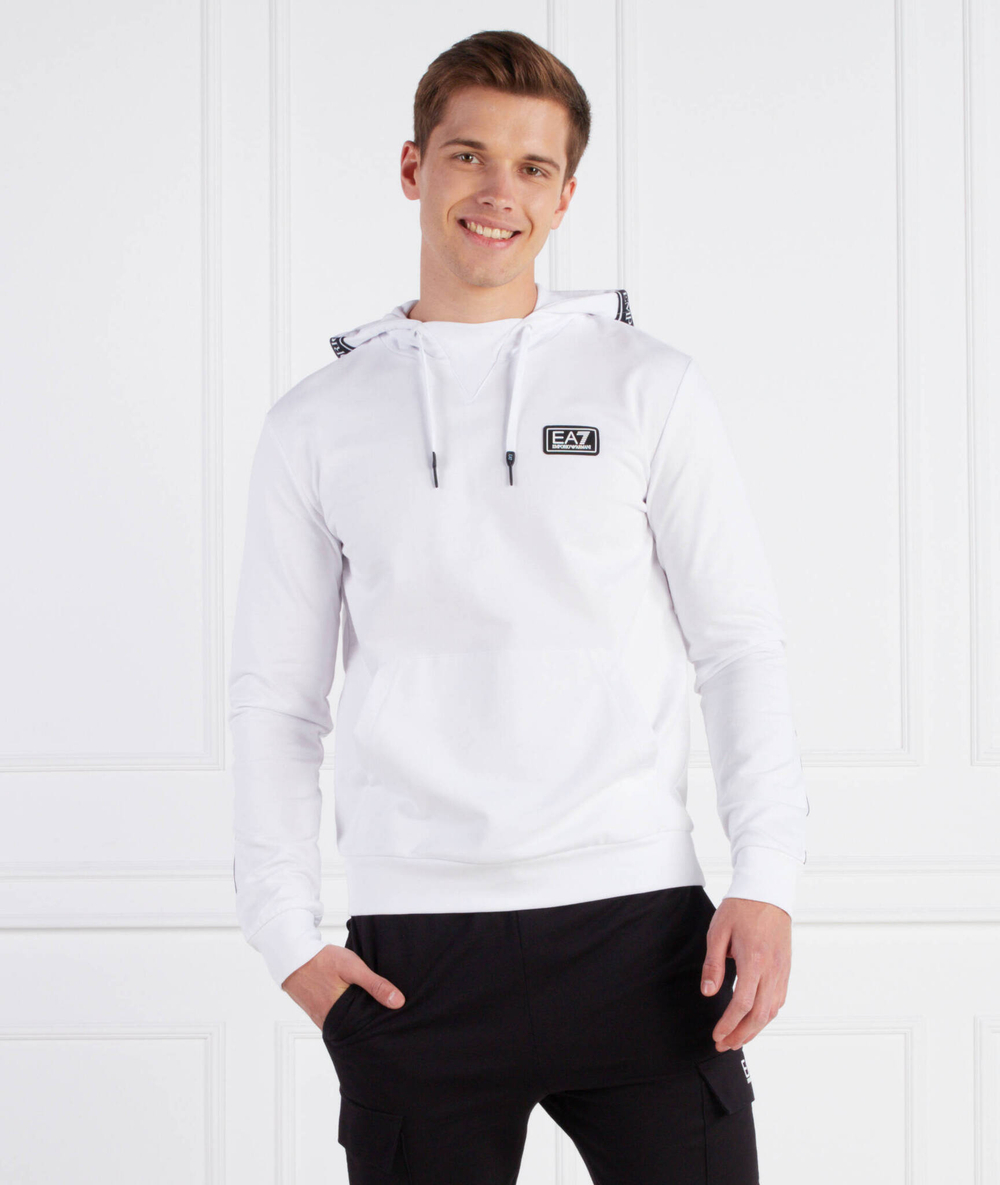 Худи EA7 - белый(6RPM13 PJ05Z)