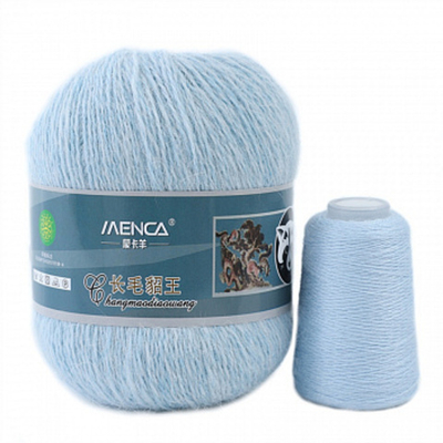 Пряжа "Норка" длинноворсовая, Пух норки-90 % Полиамид-10 %