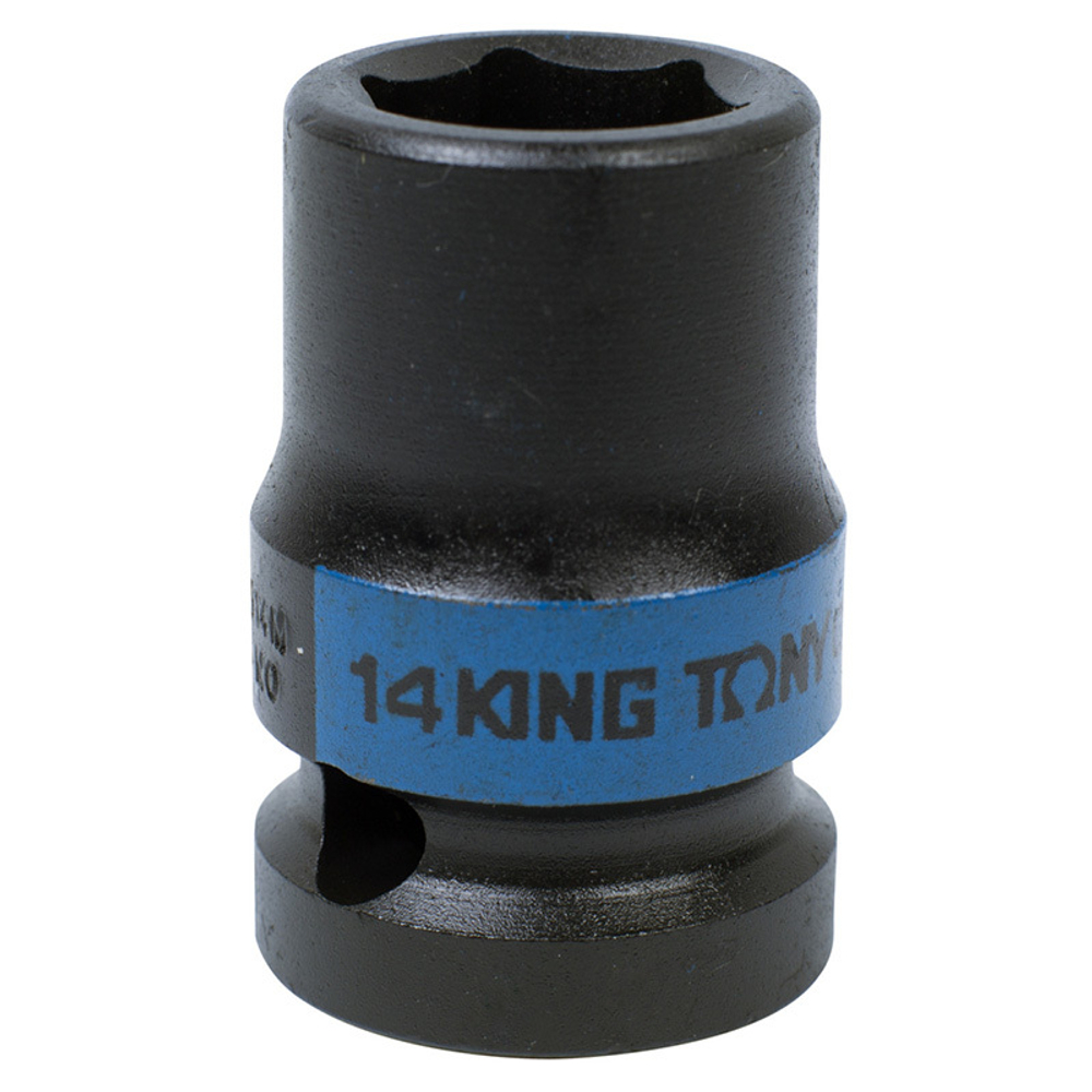 Головка торцевая ударная шестигранная 1/2&quot;, 14 мм KING TONY 453514M