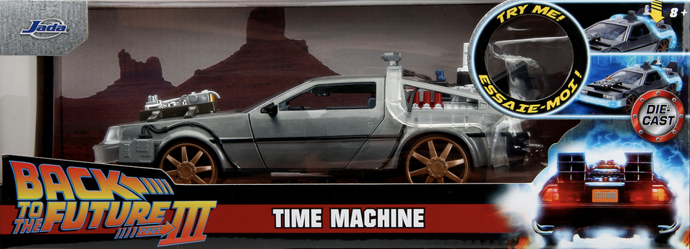 Модель Машинки Jada Toys 1:24 Time Machine (Back To The Future-3B)