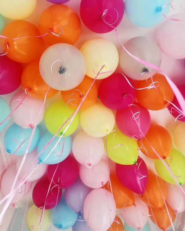 "Тёплая улыбка" (набор из 50 шаров) №2383