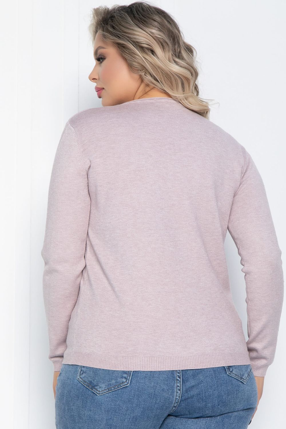 Джемпер Зимний вечер (пудра) Б12409-20 LT Collection