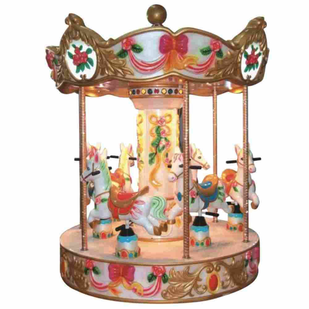Электрическая Аттракцион карусель «Весёлая игра», 1,6×1,6×2,6 м