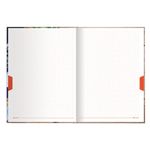 Блокнот БОЛЬШОЙ ФОРМАТ (215х295 мм) А4, 160 л., твердый, клетка, блок 5 цветов, BRAUBERG, "Офис", 111590