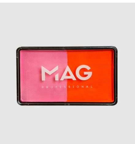 Аквагрим MAG неоновый светло-розовый/ оранжевый 50 гр