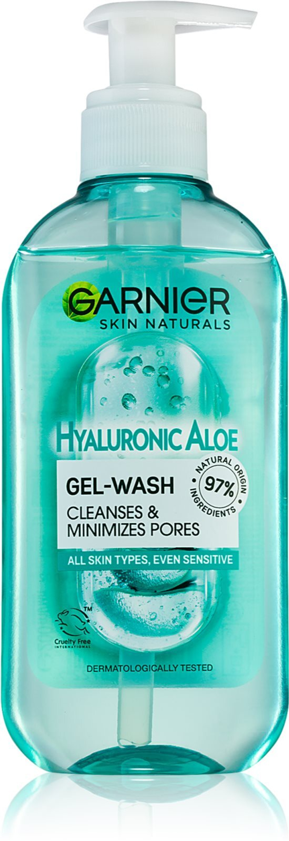 Garnier Skin Naturals Hyaluronic Aloe - очищающий гель /   200  ml  / GTIN 3600542328722
