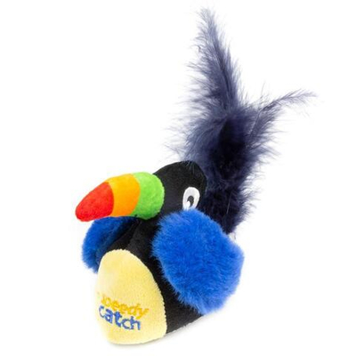 75527 Игрушка для кошек интерактивная Тукан со звуковым чипом 9см, серия SPEEDY CATCH