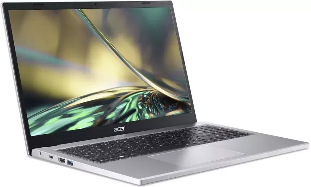 Ноутбук 15.6" IPS FHD Acer Aspire A315-24P-R28J silver (Ryzen 5 7520U/8Gb/256Gb SSD/noDVD/VGA int/no OS) (NX.KDEER.00C)