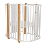 PITUSO Кровать детская + маятник 5/1 Asti Белый-Бук