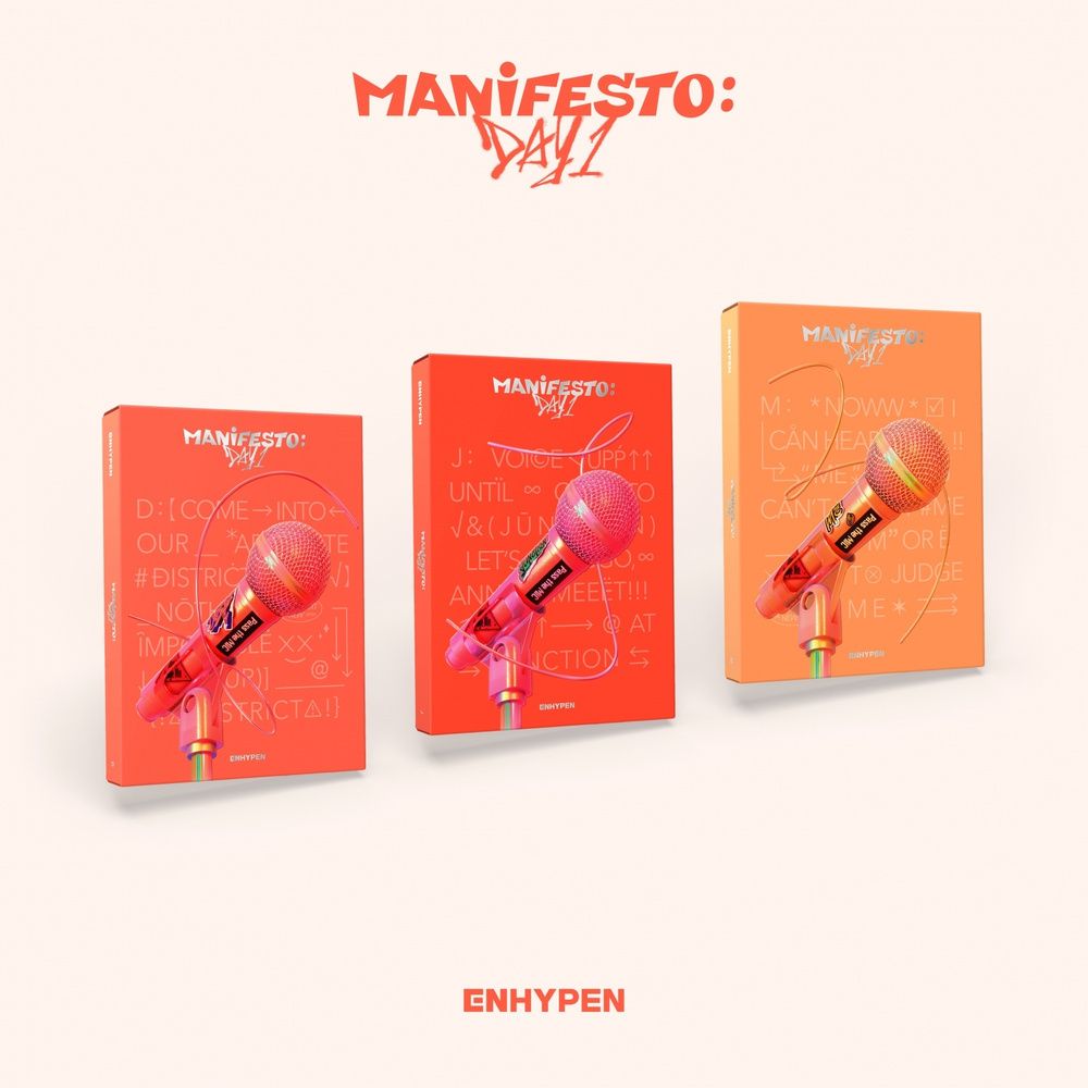 Музыкальный альбом ENHYPEN - MANIFESTO : DAY 1