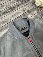 Кожаный бомбер Kiton