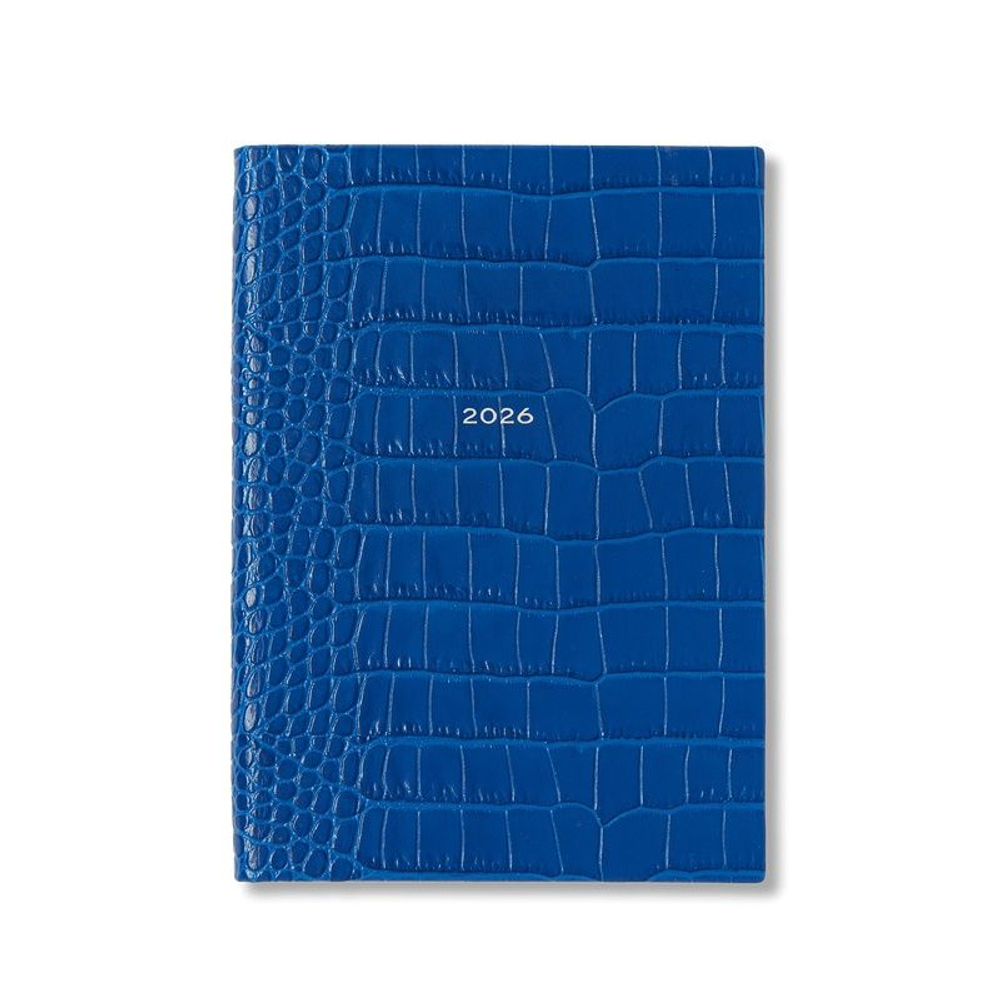 Smythson Ежедневник 2026 Soho Weekly Diary in Mara, Lilac