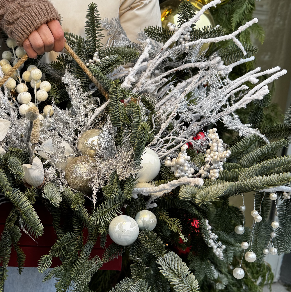 Композиция "Иней в зимнем саду"