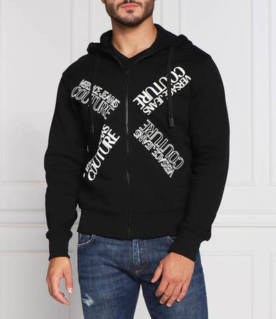 Худи Versace Jeans Couture - черный(73GAIT17CF00O)
