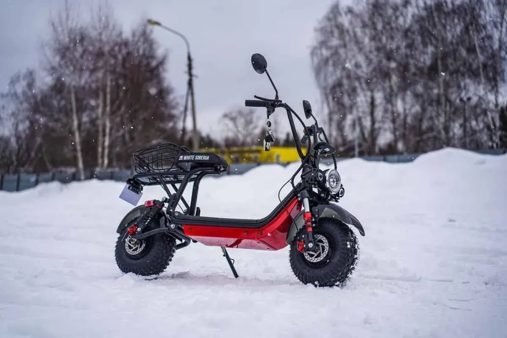 Электроскутер WHITE SIBERIA MINI R 1.5 1200W