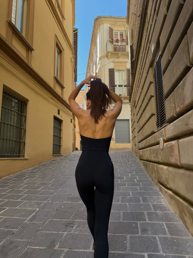 Комбинезон long jumpsuit black