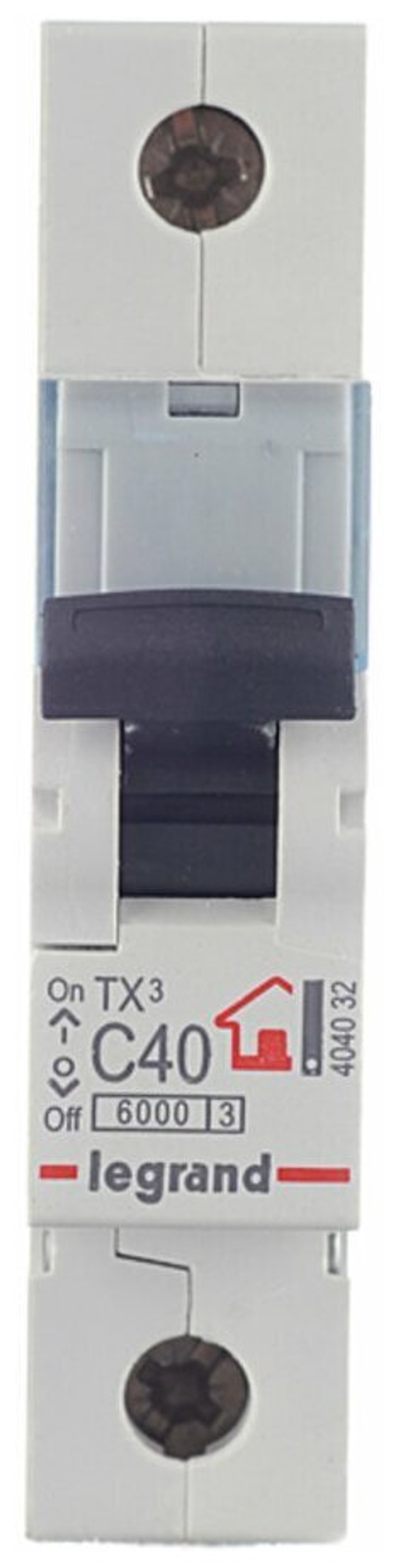 Автоматический выключатель Legrand TX3 C40A 1П 6000 404032