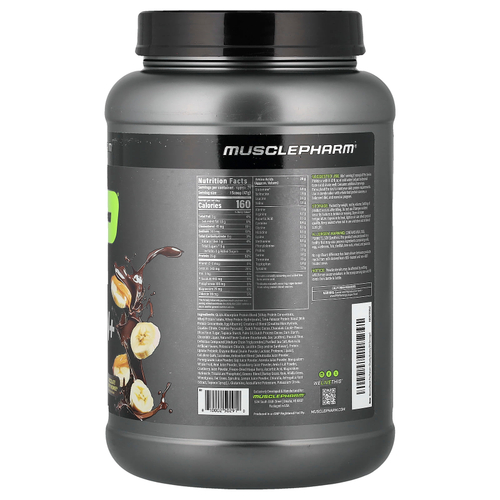 MusclePharm, Pro Series Protein+, протеин с кусочками шоколада, 1,1 кг (2,5 фунта)