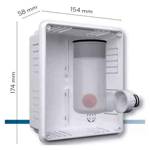 Сифон с гидромеханическим затвором VECAMCO mini