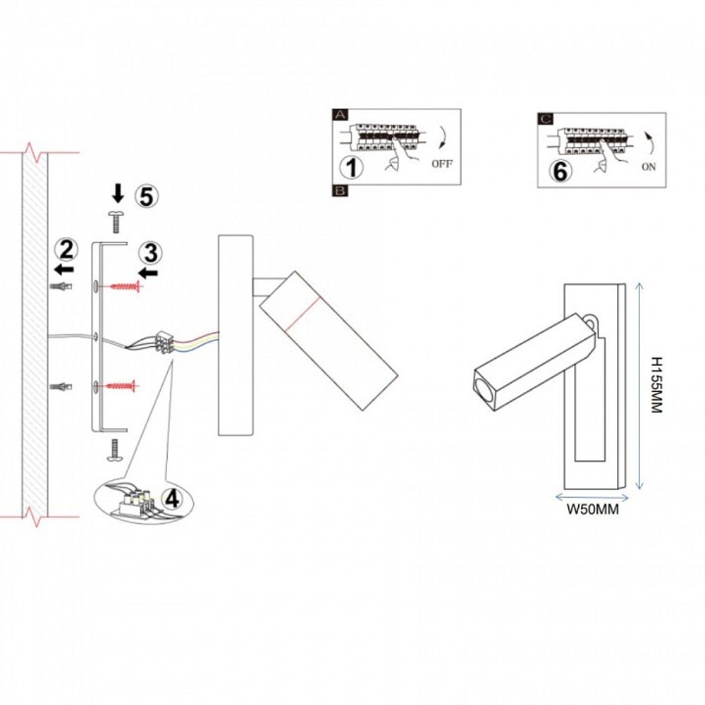 Бра Imperiumloft Chelsom 44,606