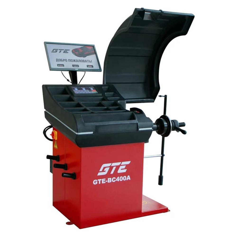 Станок балансировочный 220В 10"- 30" автоматический LCD дисплей GTE