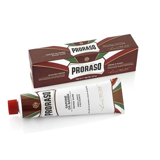 Крем для бритья Proraso, питательный, с маслом сандала и маслом ши, 150 мл