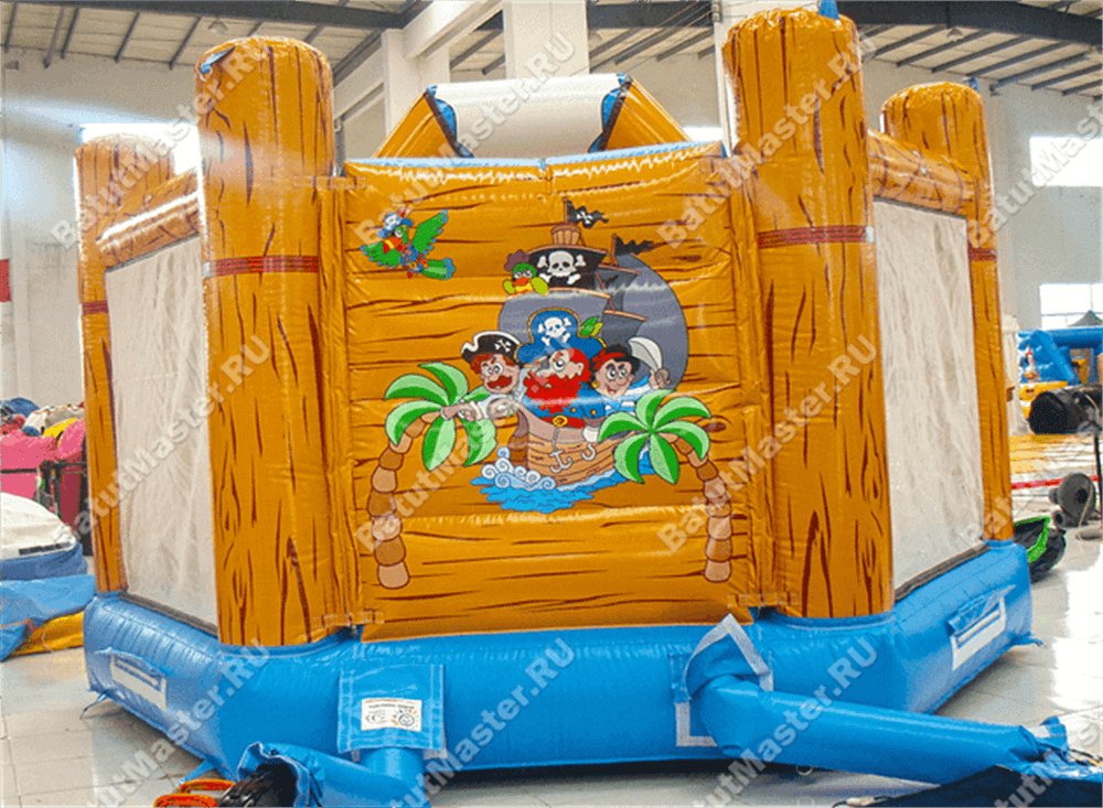 Коммерческий надувной батут "Весёлый пират"