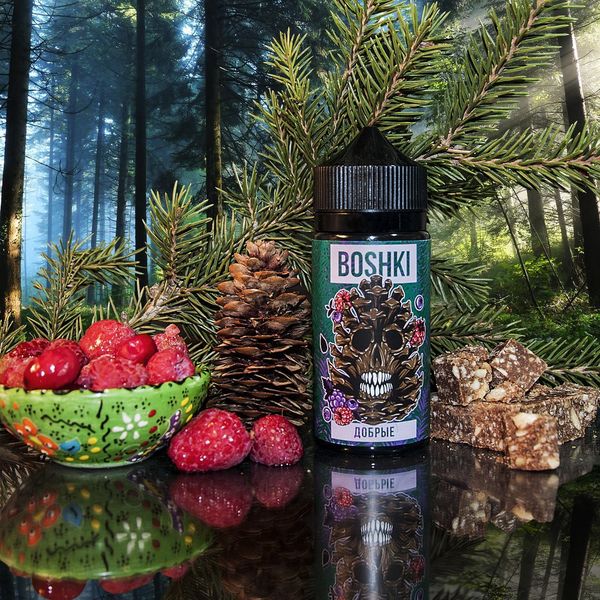 Купить Жидкость для электронной сигареты Boshki - Добрые