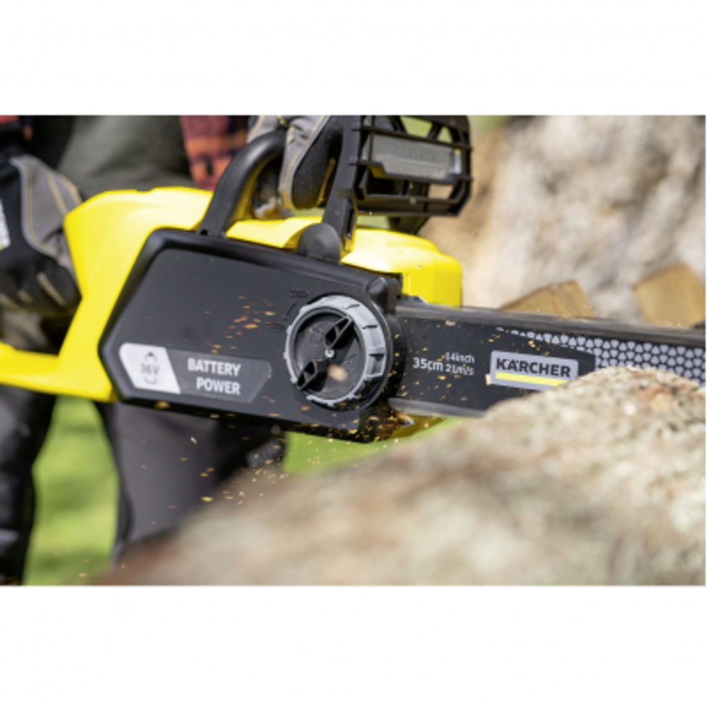 Пила цепная аккумуляторная Karcher cns 36-35 battery