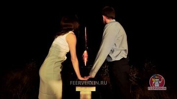 Самостоятельный выстрел высотного фейерверка