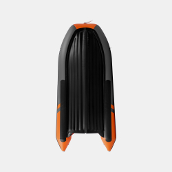 Надувная лодка GLADIATOR E450PRO оранжево-темносерый