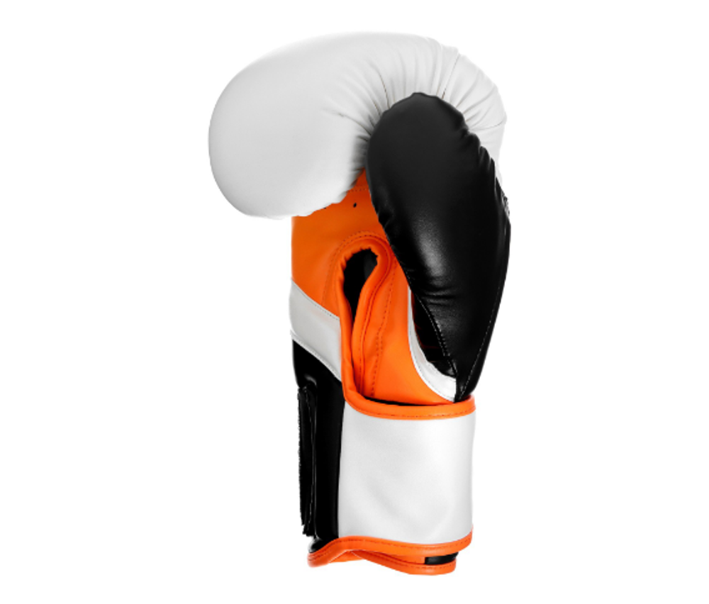 Перчатки боксёрские FIGHT EMPIRE, RATTLE, бело-чёрный, размер 8 oz