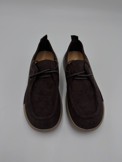 Туфли женские экокожа арт. 844-3 цвет "коричневый"